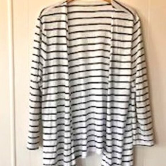Chico Striped Open Front Knit Cardigan - Picture 1 of 3